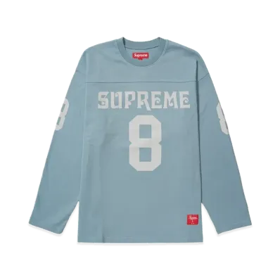 Supreme Affiliated L/S Football Top "Dusty Slate"