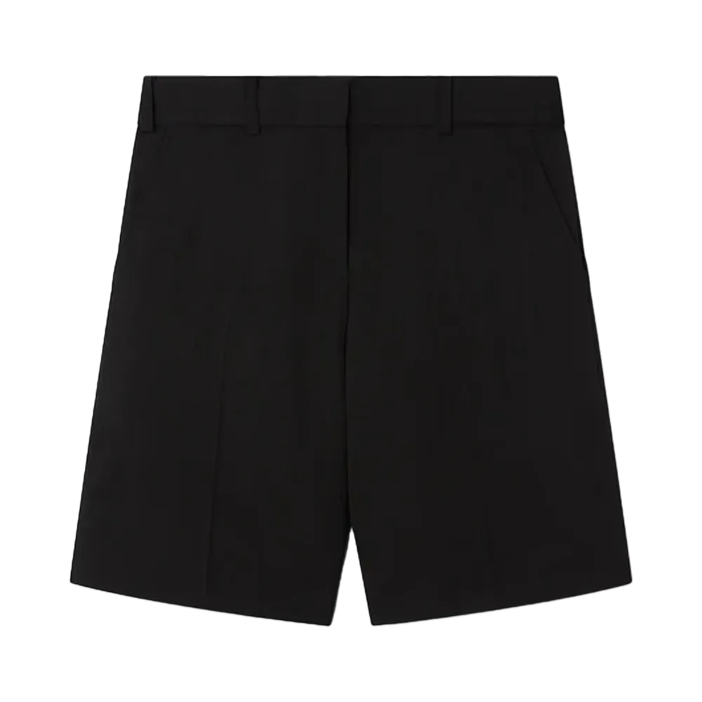 Casablanca Tailoring Silk Shorts "Black"