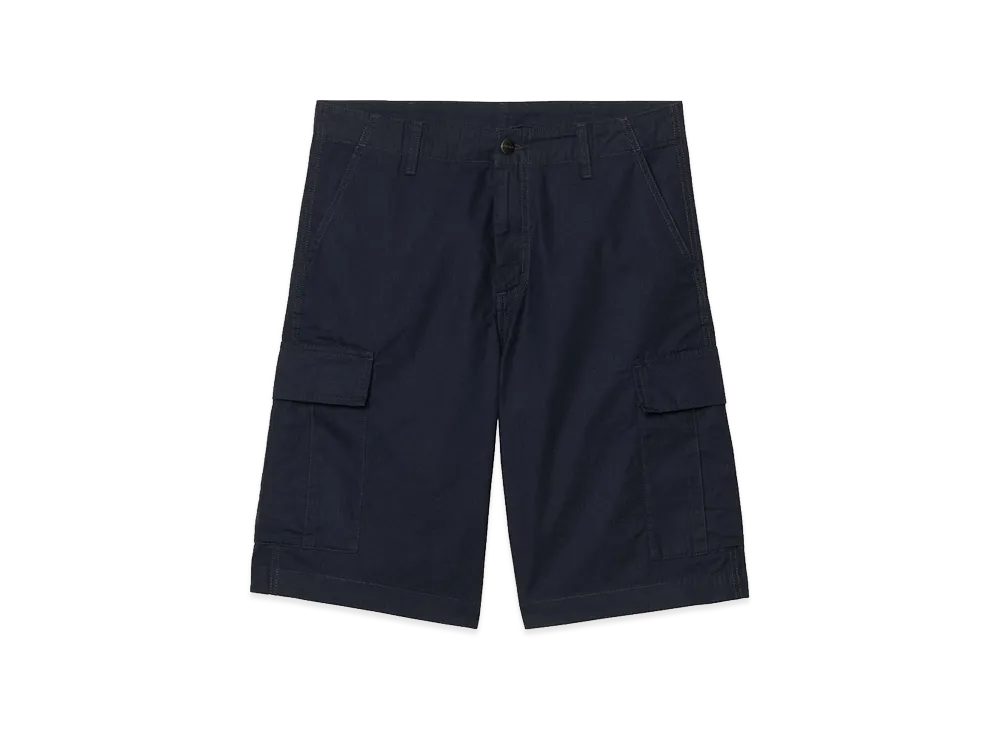 Carhartt WIP Regular Cargo Short "Deep Night(Rinsed)"