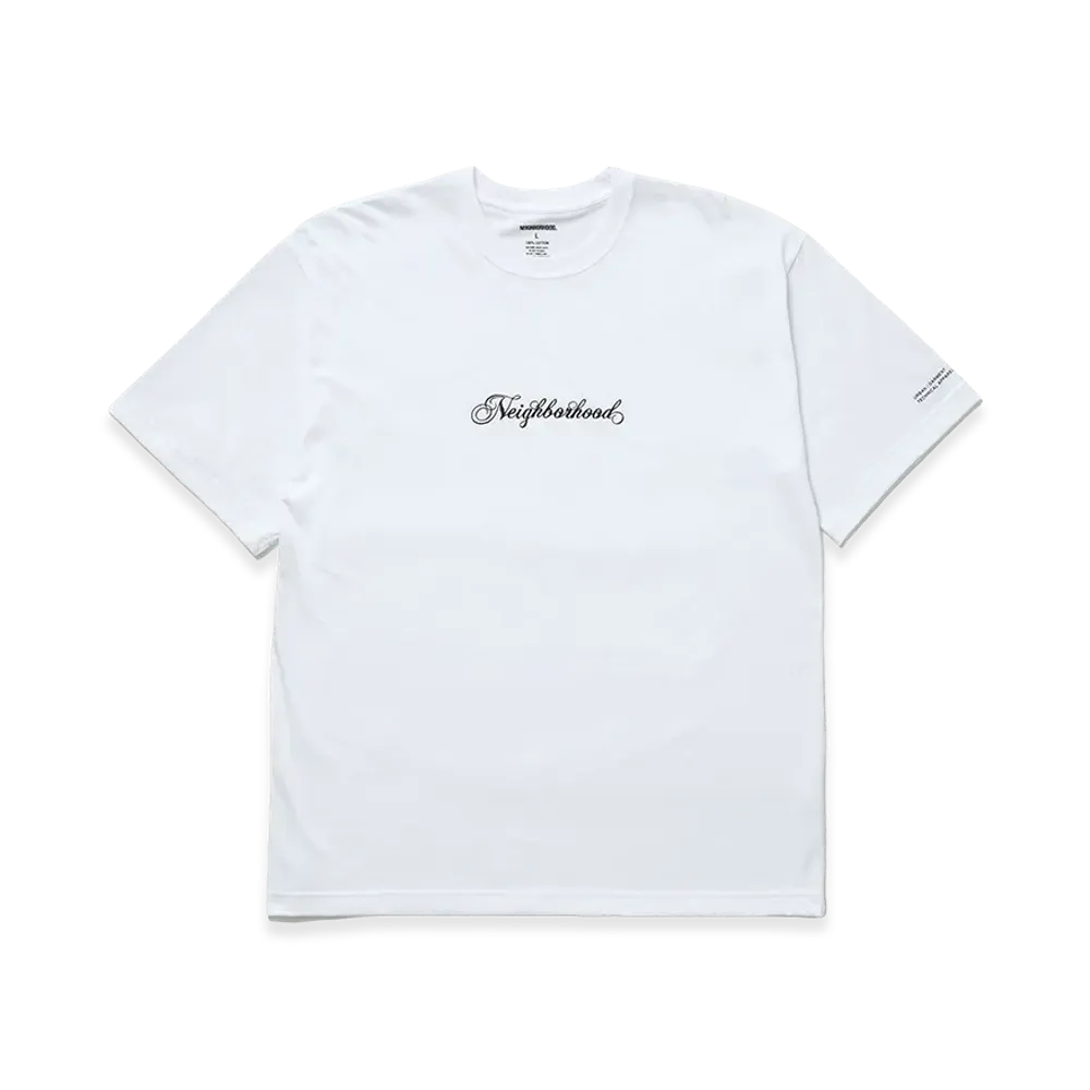 NEIGHBORHOOD NH 261 Spot Tee SS-4 "White"