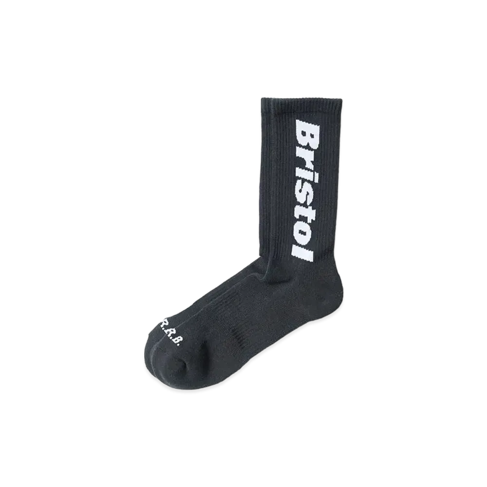 F.C.REAL BRISTOL Bristol Logo Regular Socks "Black"