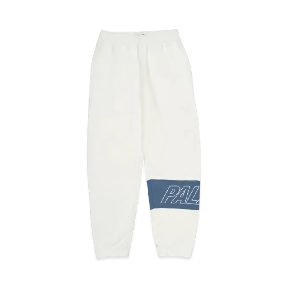PALACE Half Way Track Bottom "White Blue"