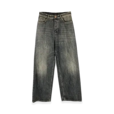 BALENCIAGA Denim Baggy Pants "Light Blue"