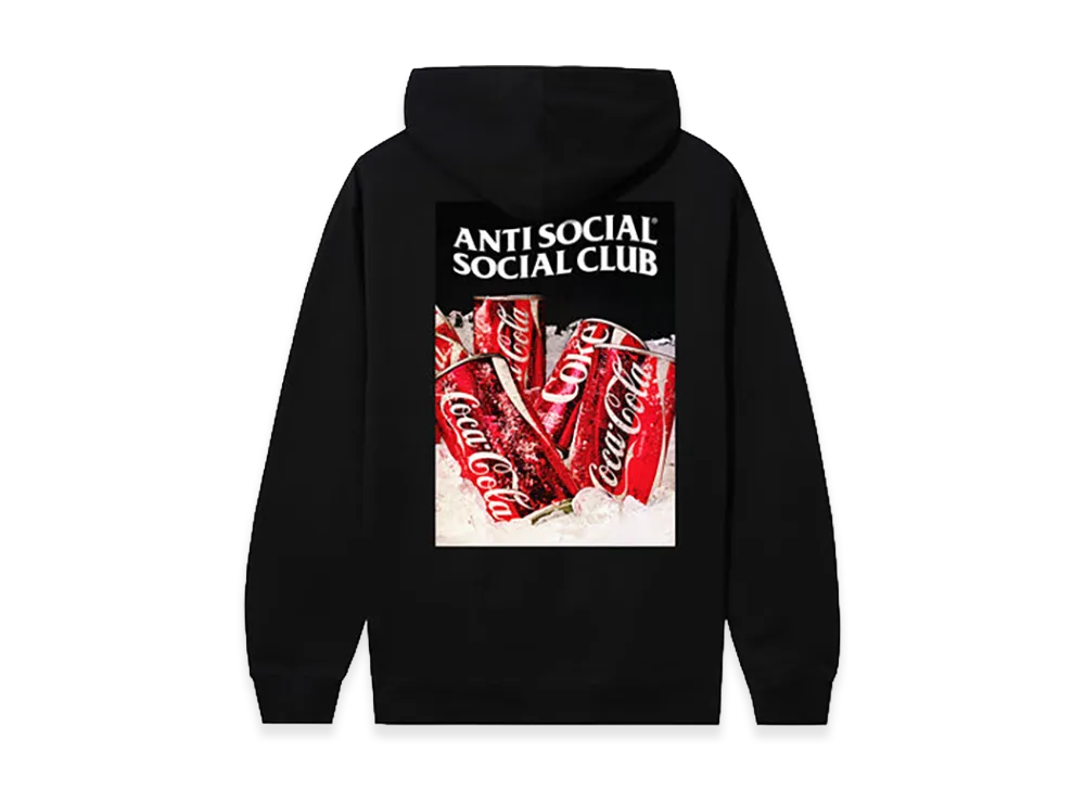 ANTI SOCIAL SOCIAL CLUB x Coca-Cola Ice cold Hoodie "Black"