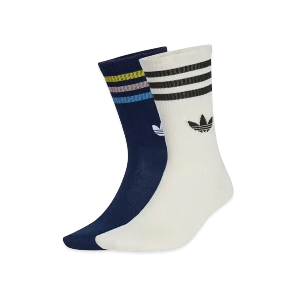 adidas x Liberty London Crew Socks 2Pairs "Multicolor/Chalk White"