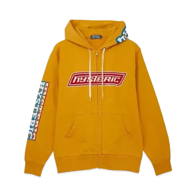 HYSTERIC GLAMOUR HG Box Logos Hoodie "Yellow"