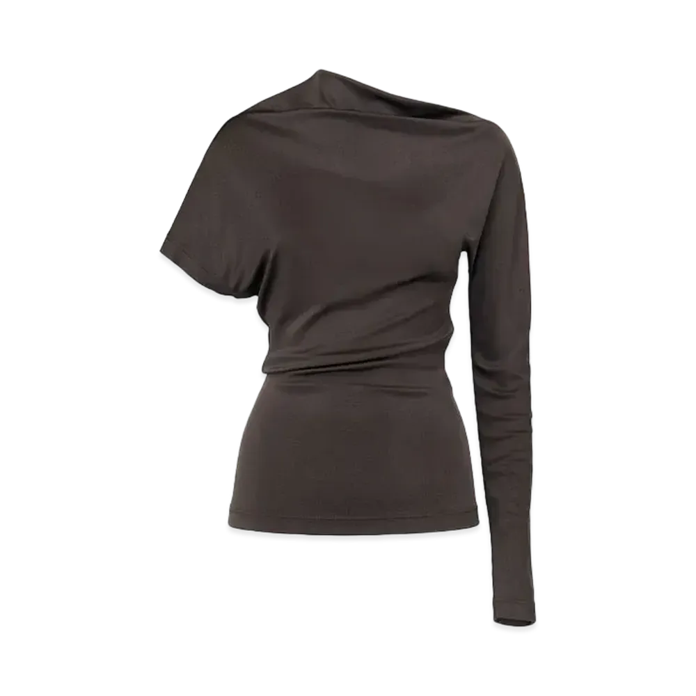 Alexander McQUEEN Asymmetric Top "Ebony"