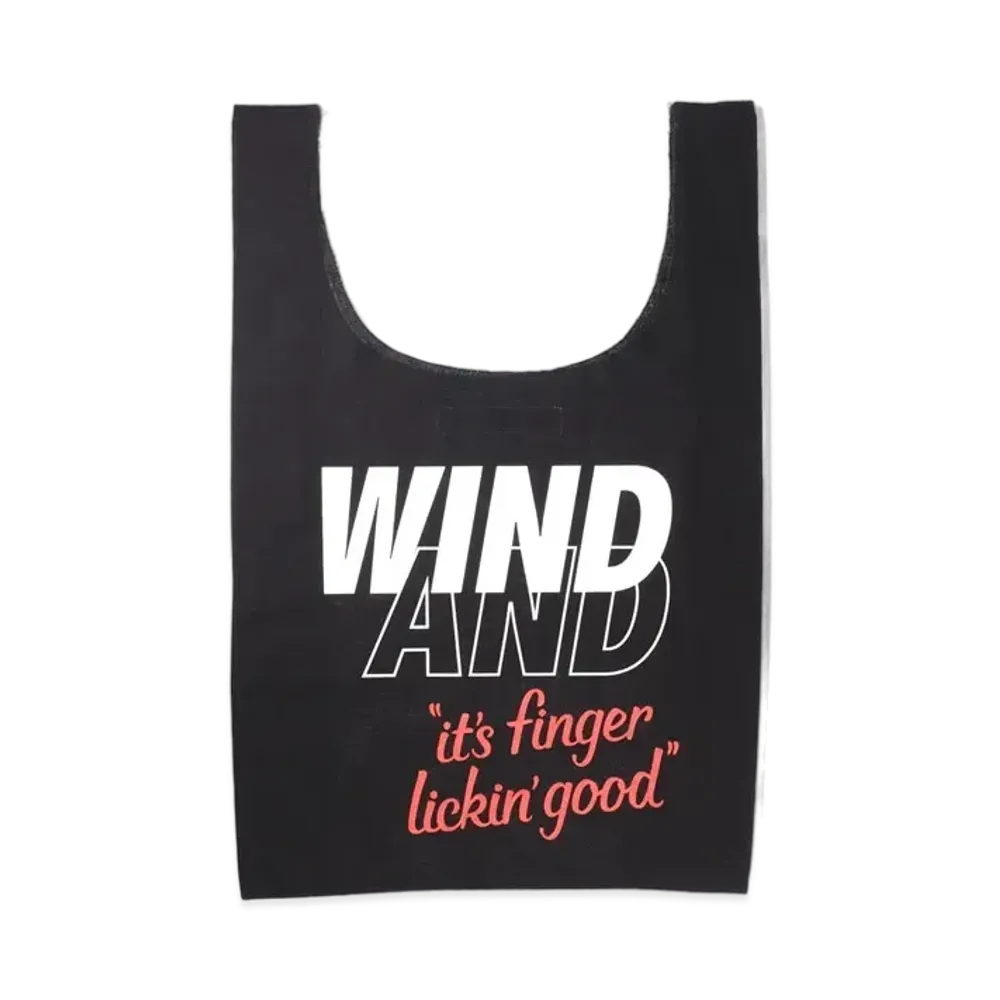 WIND AND SEA x KFC COTTON ECO BAG "Black"