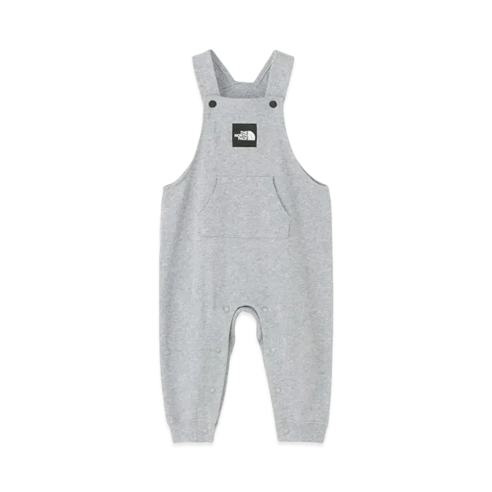The North Face Sweat Logo Overalls(Kids)"Mix Gray"