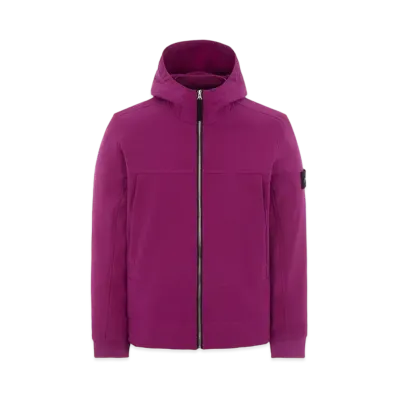 Stone Island Q0122 SOFT SHELL-R_E.DYE TECHNOLOGY "Magenta"
