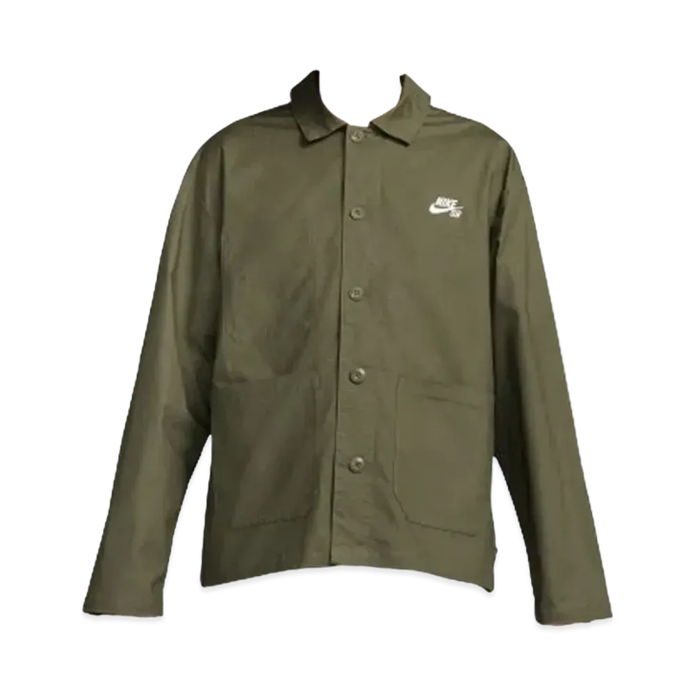 Nike SB FederationKit & Agnostic Collection Skate Chore Jacket "Medium OliveMedium Olive"