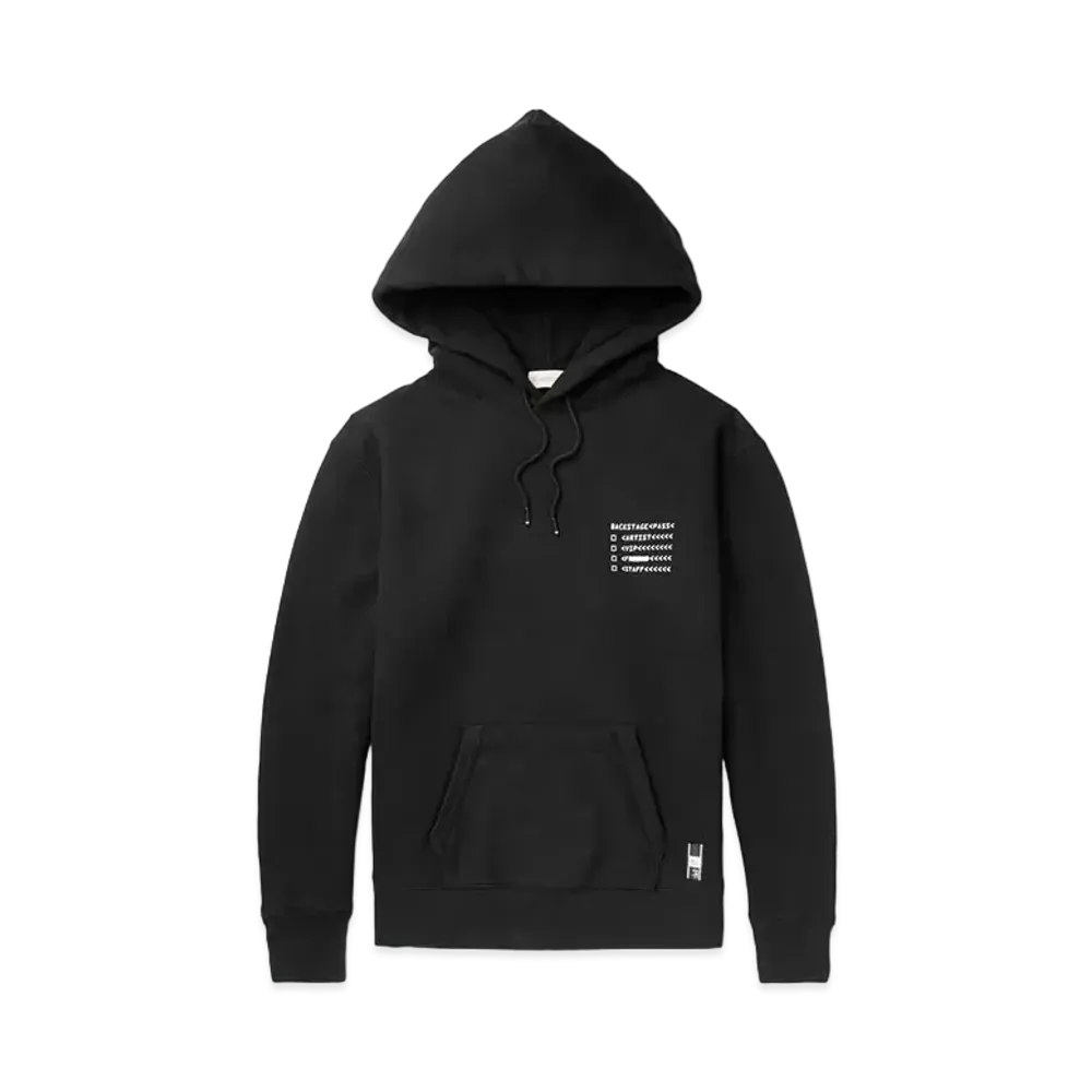 MONCLER x FRAGMENT Design Maglia Hoodie "Black"