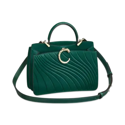 Cartier Handle Bag Mini Model, Panthere de Cartier "Emerald Green"