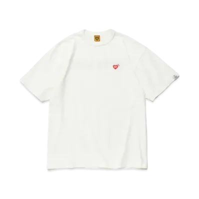 HUMAN MADE Heart Badge T-Shirt "White"