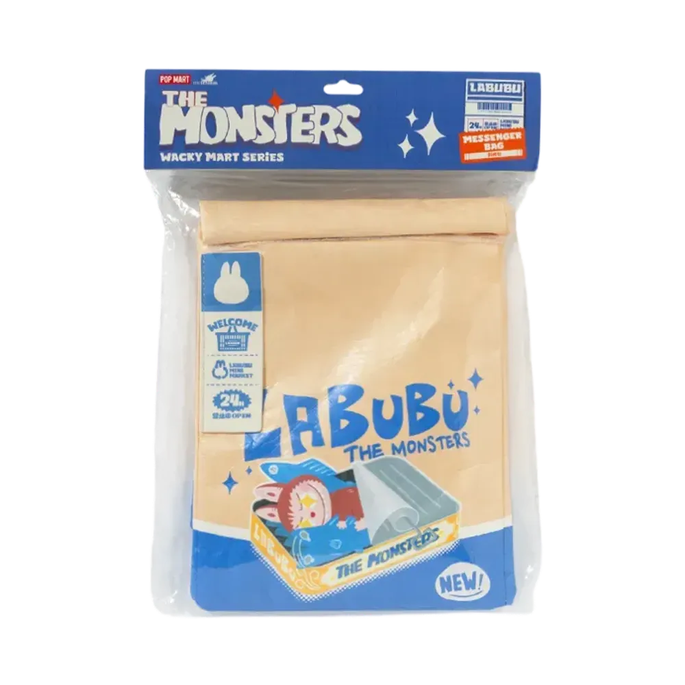 POP MART THE MONSTERS (LABUBU) Wacky Mart Series-Messenger Bag