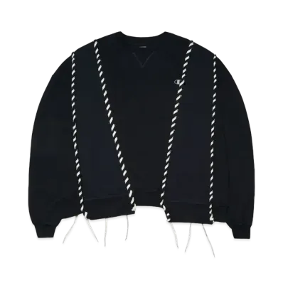 DISCOVERED WIDE CHAMP SWEAT (SNKRDUNK EXCLUSIVE) "BLACK"