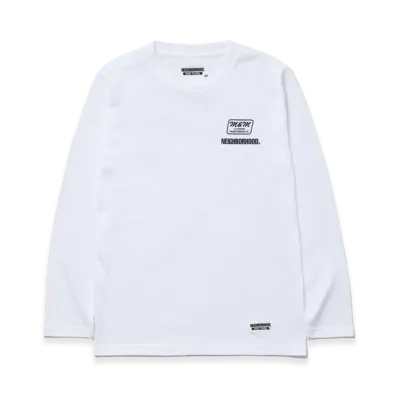 NEIGHBORHOOD x OT x M&M . Kids Tee LS "White"
