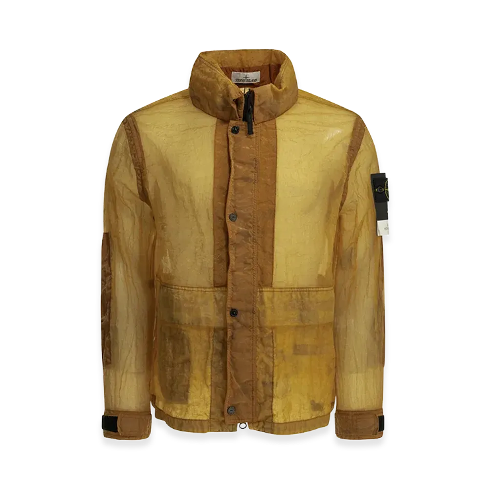 Stone Island Monofilament Mesh Jacket "Orange"