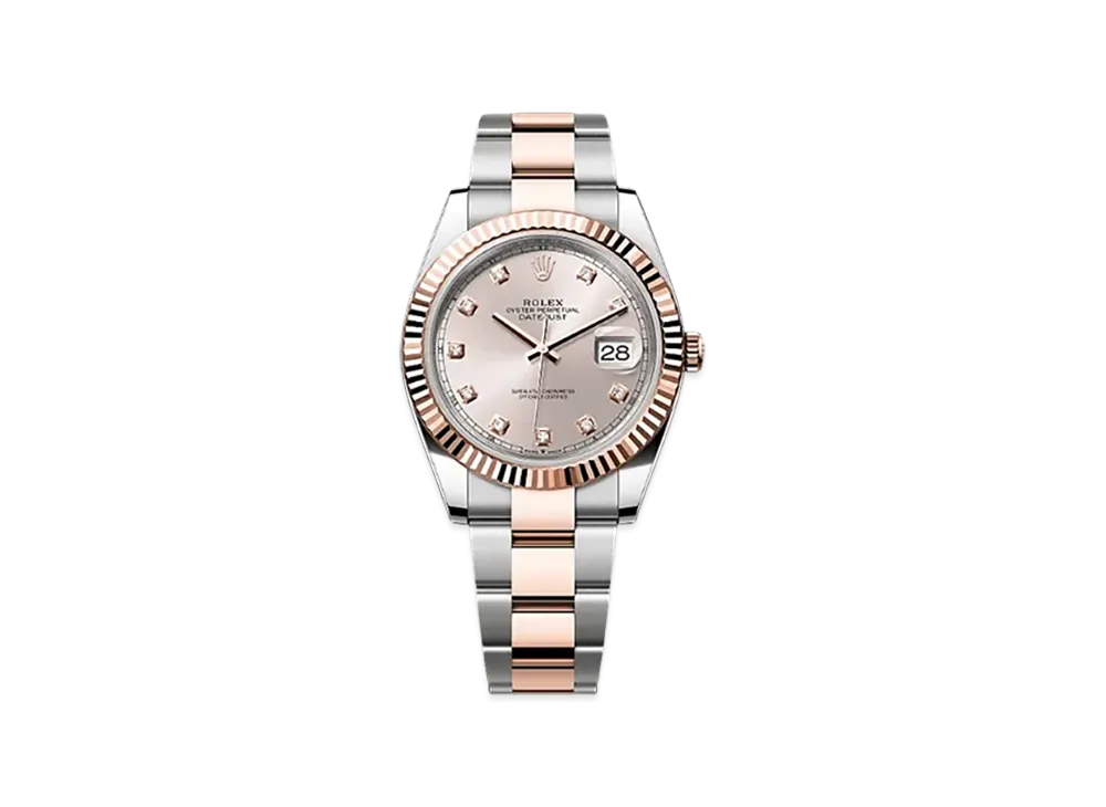 ROLEX Datejust 41 Oystersteel & Everose Gold "Everose Gold"