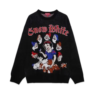 Supreme Snow White Sweater "Black"