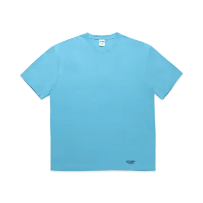 WACKO MARIA Washed Heavy Weight Color T-Shirt "Blue"