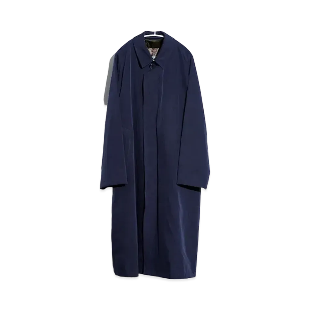 everyone A.PRESSE for everyone Lining Detachable Silk Coat "Navy"