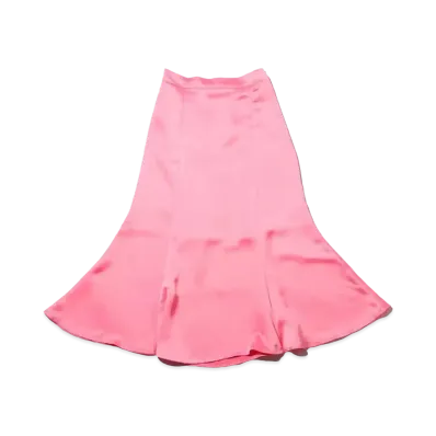 atmos pink Satin Mermaid Skirt "Pink"