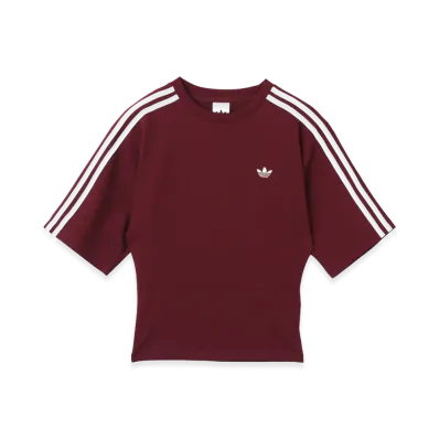 adidas Adilenium 5.0 Slim SS Tee "Burgundy"