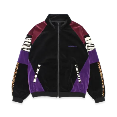 WACKO MARIA Velveteen Track Jacket "Black"
