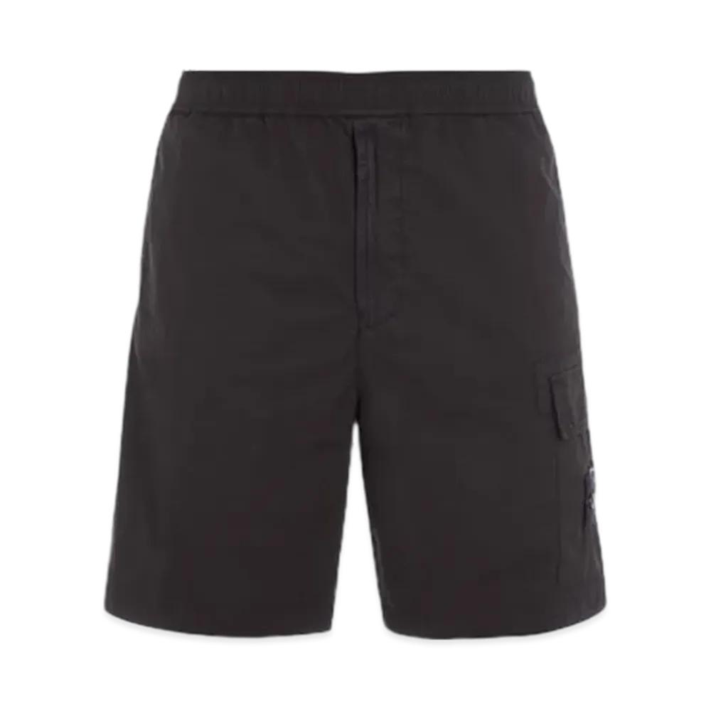 Stone Island L1811 Comfort Fit Cargo Bermuda Shorts - 24SS "Black"