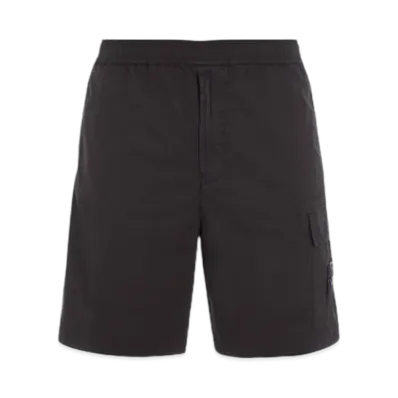 Stone Island L1811 Comfort Fit Cargo Bermuda Shorts - 24SS "Black"