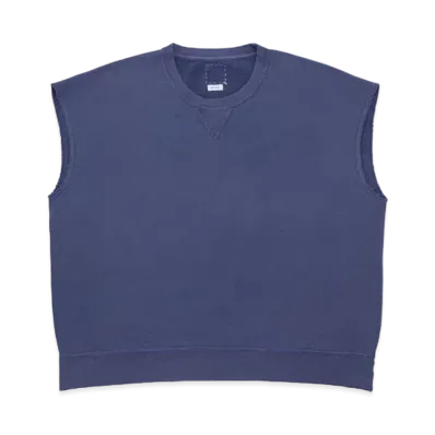visvim Mondo Sweat S/L Dmgd (U.D.) "Blue"