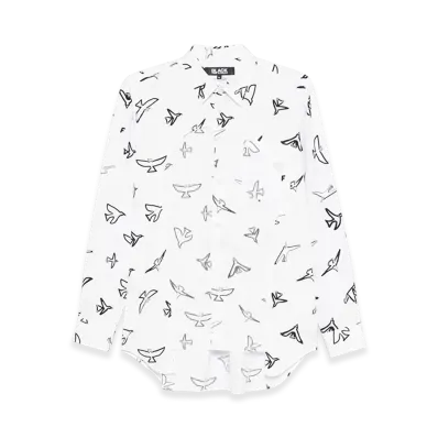 BLACK COMME des GARCONS Print Shirt "Black"