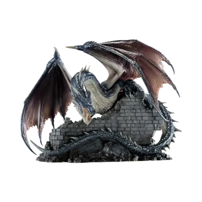 BANDAI "Ichiban Kuji" -Monster Hunter 20th Anniversary- Last One Prize Fatalis Figure Metallic Color Ver.