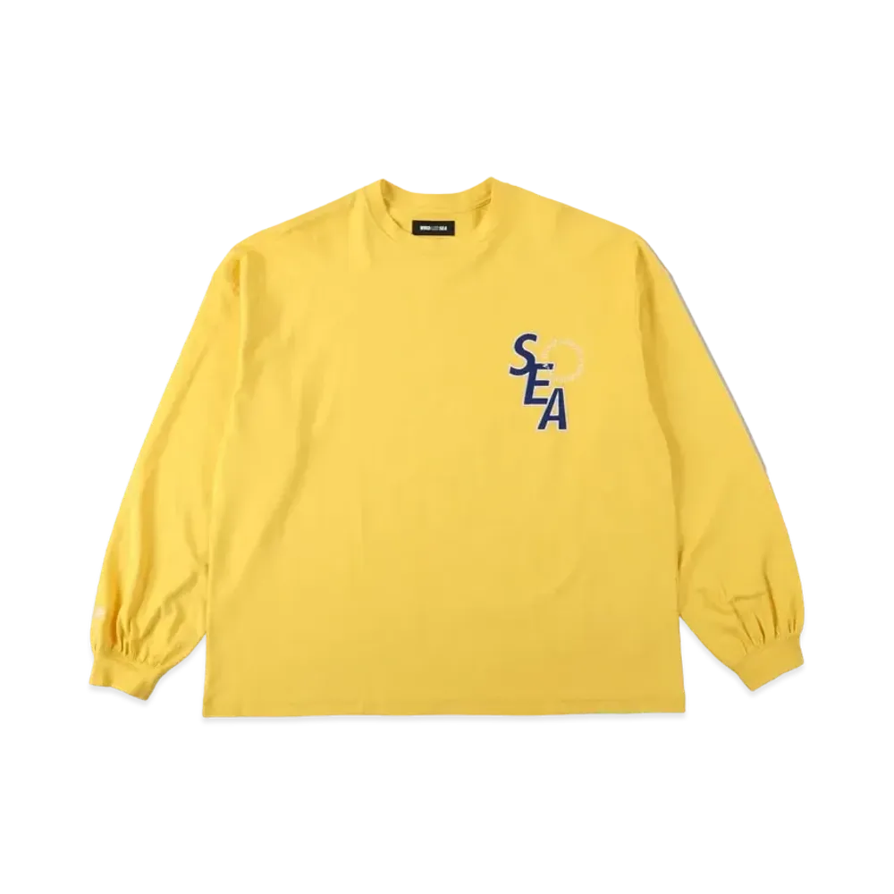 WIND AND SEA SEA (S_E_A) L/S TEE "Yellow"