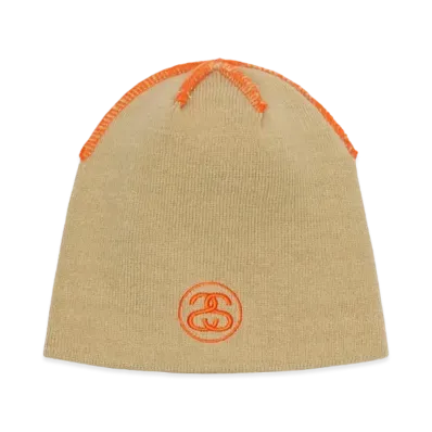 Stussy Skullcap Exposed Stitch "Khaki"