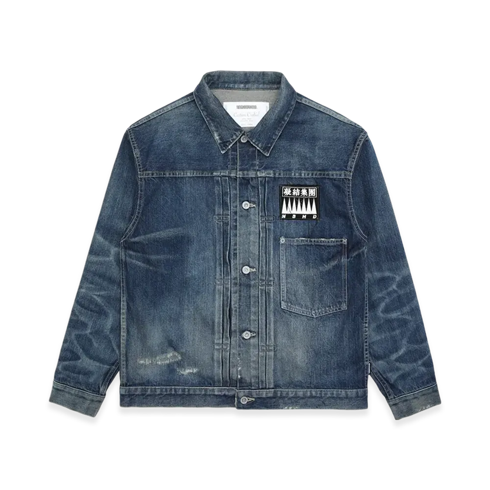 NEIGHBORHOOD x CLOT Savage Denim Type-1 Jacket "Indigo"
