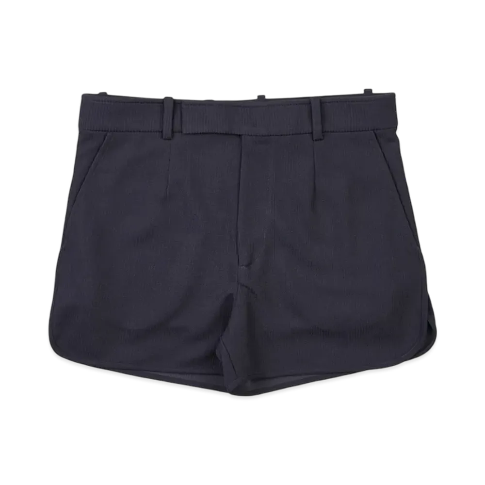 Dior Cropped Shorts Cotton Blend Jersey "Grey"