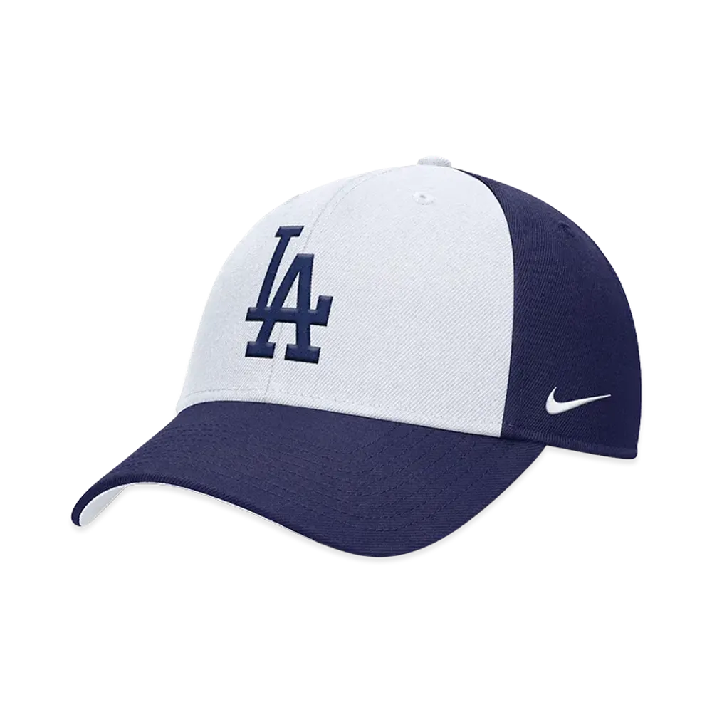 MLB x Nike Dodgers Primetime Dri-FIT Structured Cap "White/Blue"