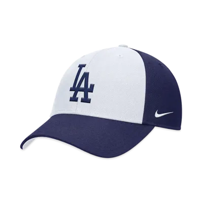 MLB x Nike Dodgers Primetime Dri-FIT Structured Cap "White/Blue"