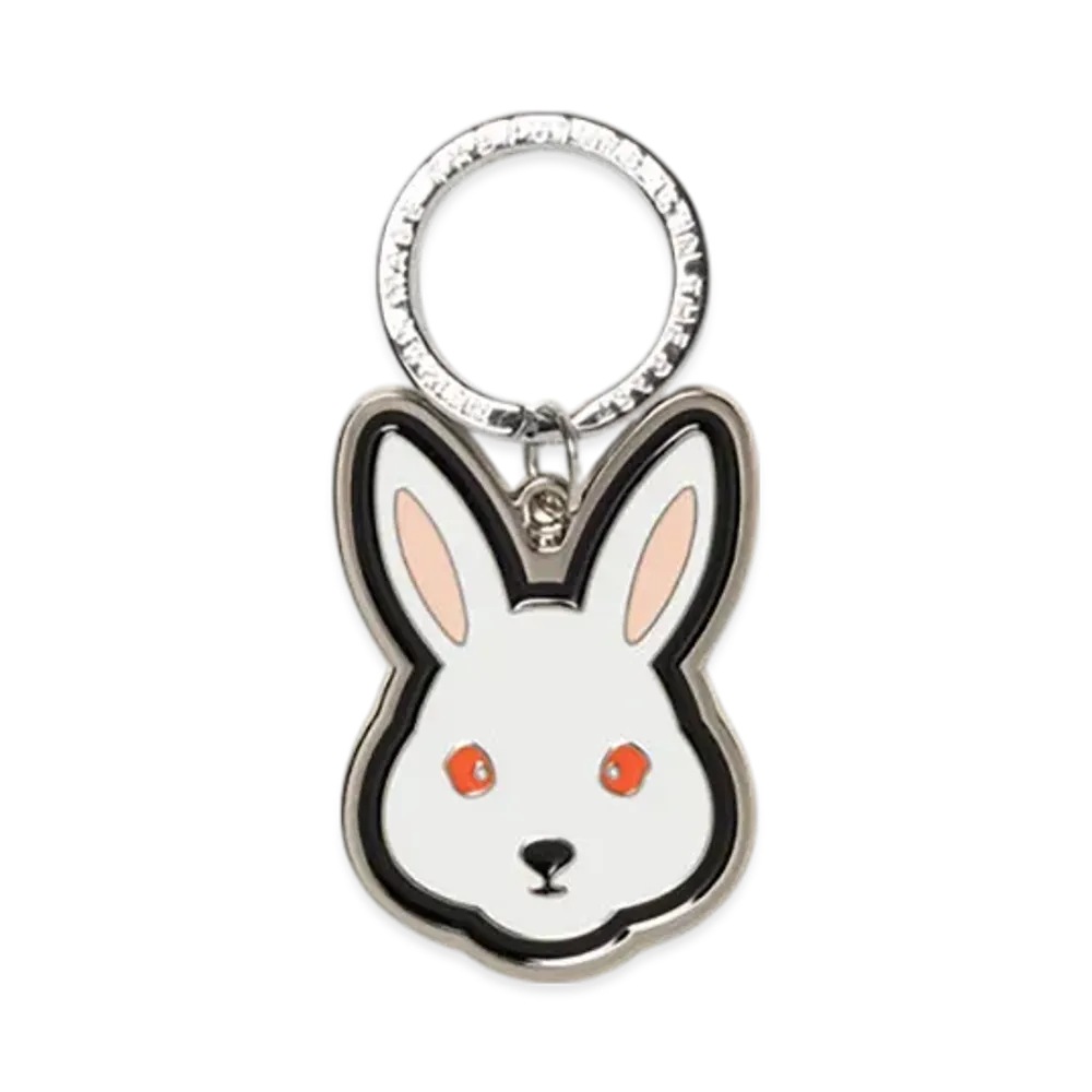 HUMAN MADE Animal Head Keyring "Pink"