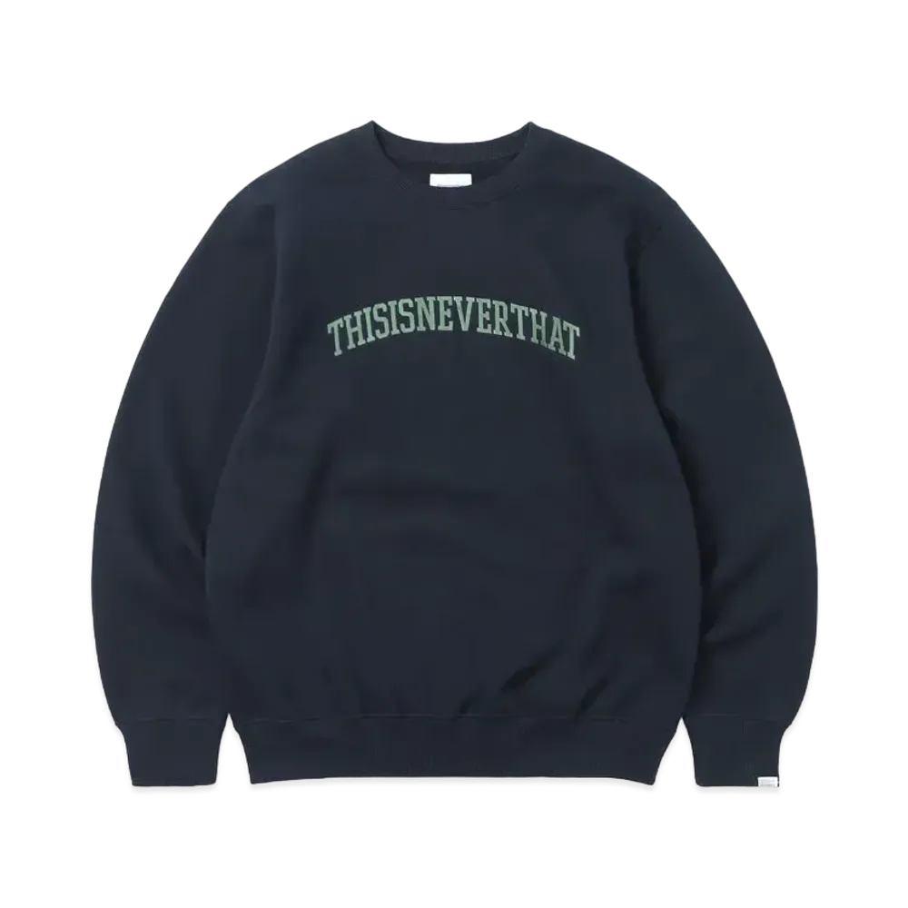 thisisneverthat Arch-Logo Crewneck "Navy"