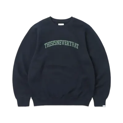 thisisneverthat Arch-Logo Crewneck "Navy"
