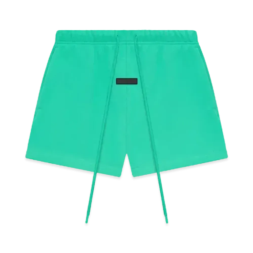 FEAR OF GOD ESSENTIALS Fleece Running Short "Mint Leaf"