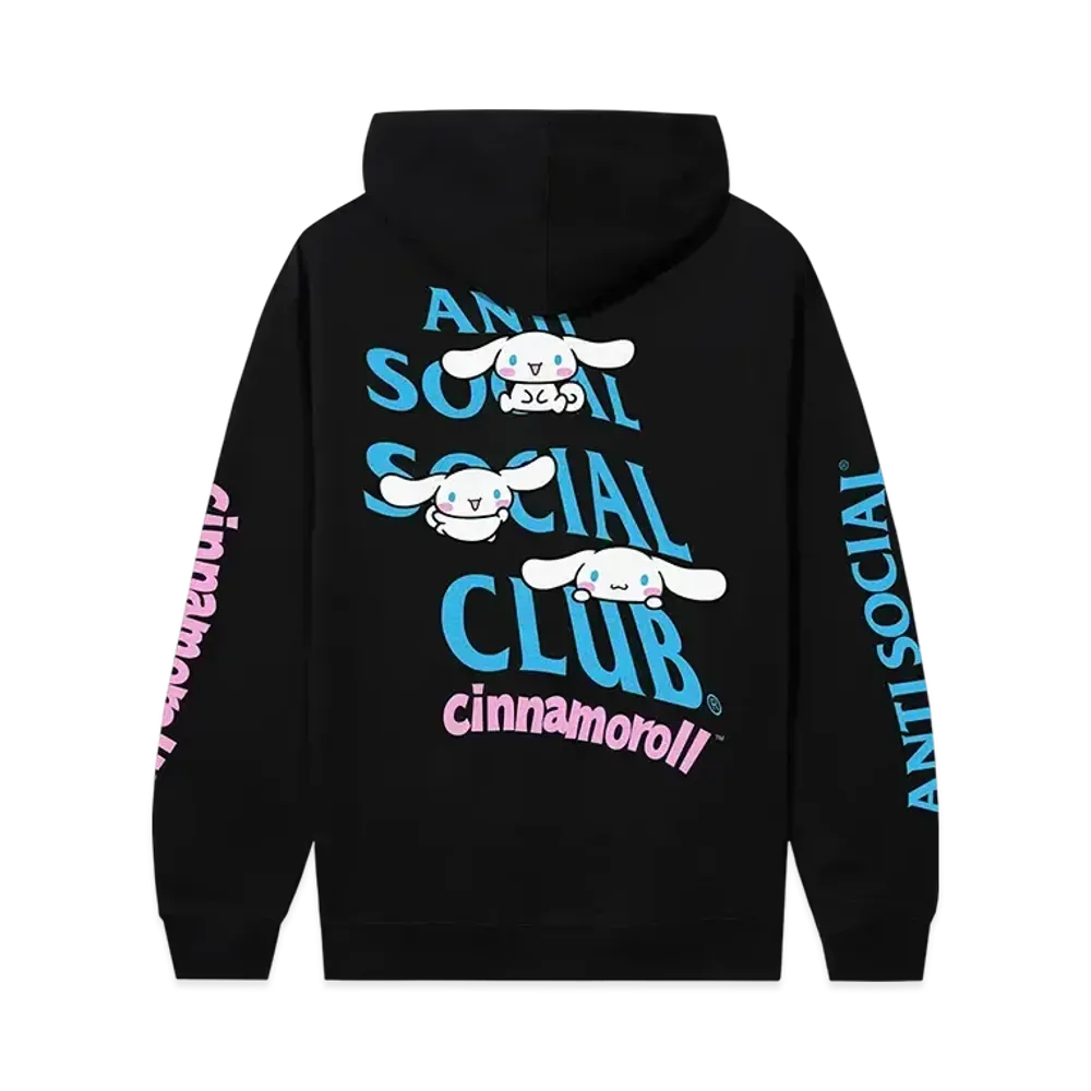ANTI SOCIAL SOCIAL CLUB x Cinnamoroll Classic Hoodie "Black"