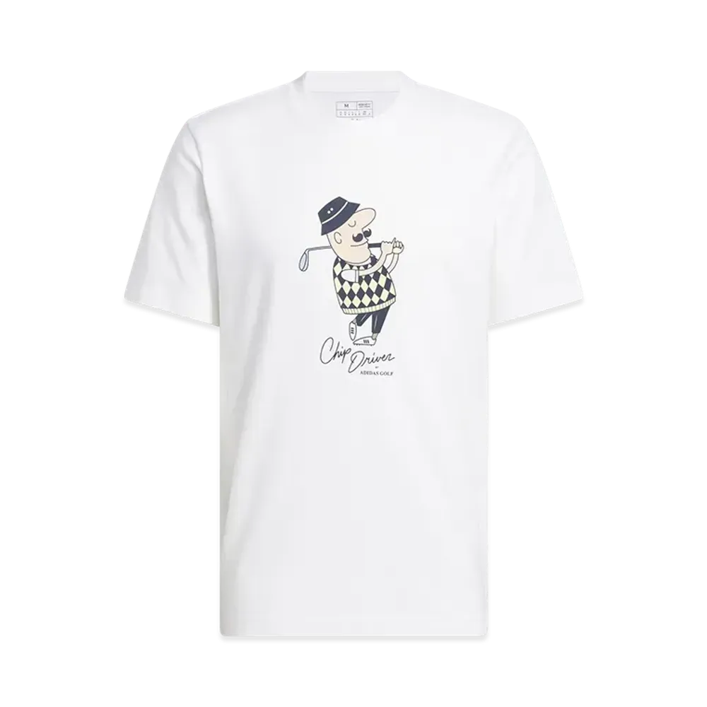 adidas Golf Beyond The Course CHIP Classic T-shirt "White"