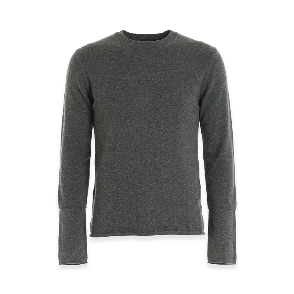COMME des GARCONS SHIRT Overlapping Sleeves Pullover In "Gray"