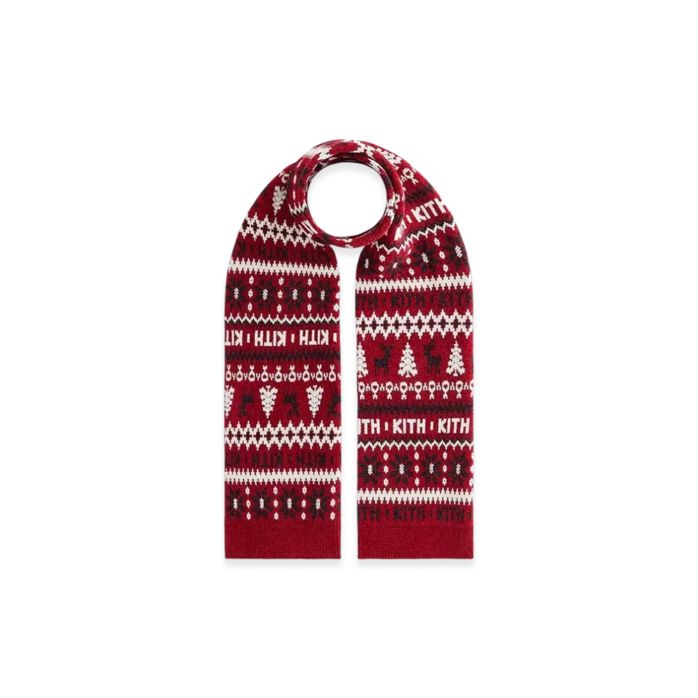 Kithmas Fair Isle Kith Knit Scarf "Allure"