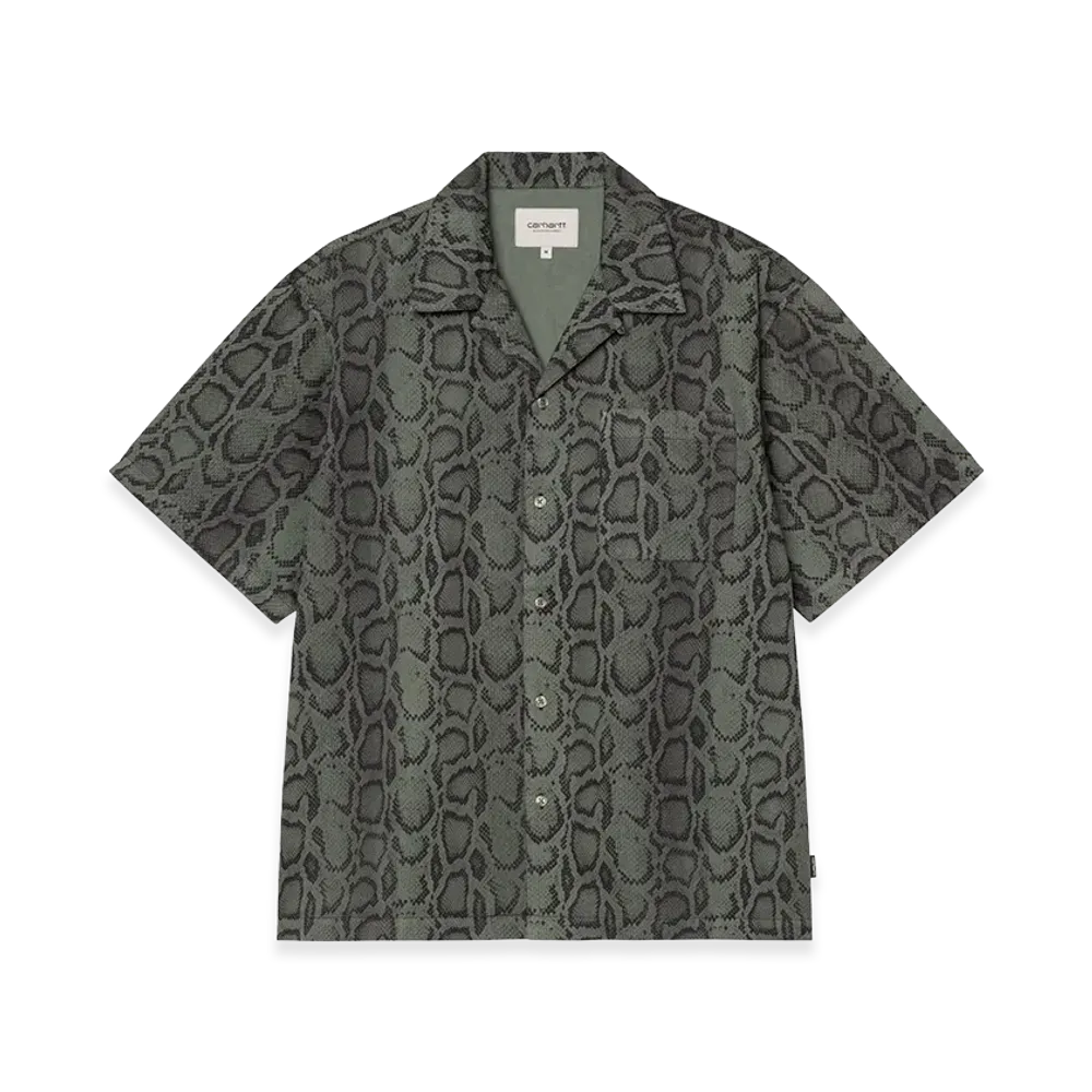 Carhartt WIP S/S Snake Camo Shirt "Snake Camo/Leaf(Garment Dyed)"
