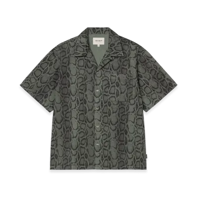 Carhartt WIP S/S Snake Camo Shirt "Snake Camo/Leaf(Garment Dyed)"